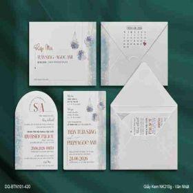 Thiệp cưới đẹp K1.BTD102-420 DB