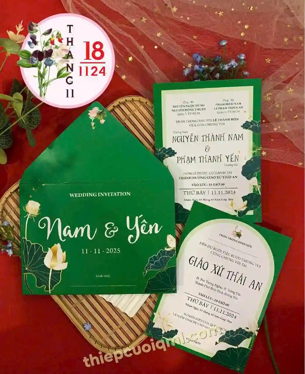 Mẫu thiệp cưới đẹp giá rẻ 181124