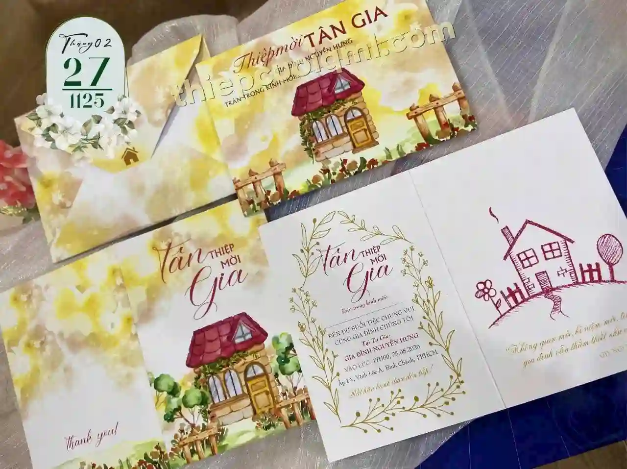 Mẫu thiệp Tân Gia Mới Nhất K271125