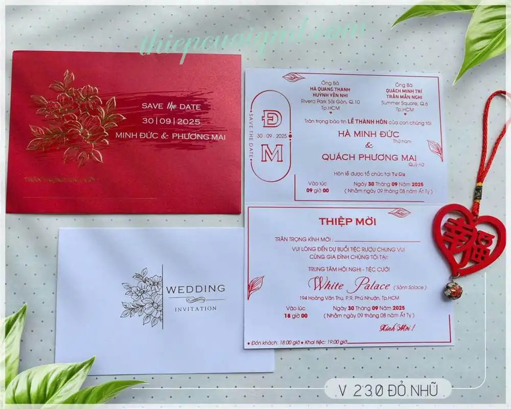 Mẫu In Thiệp Cưới Giá Rẻ Gò Vấp